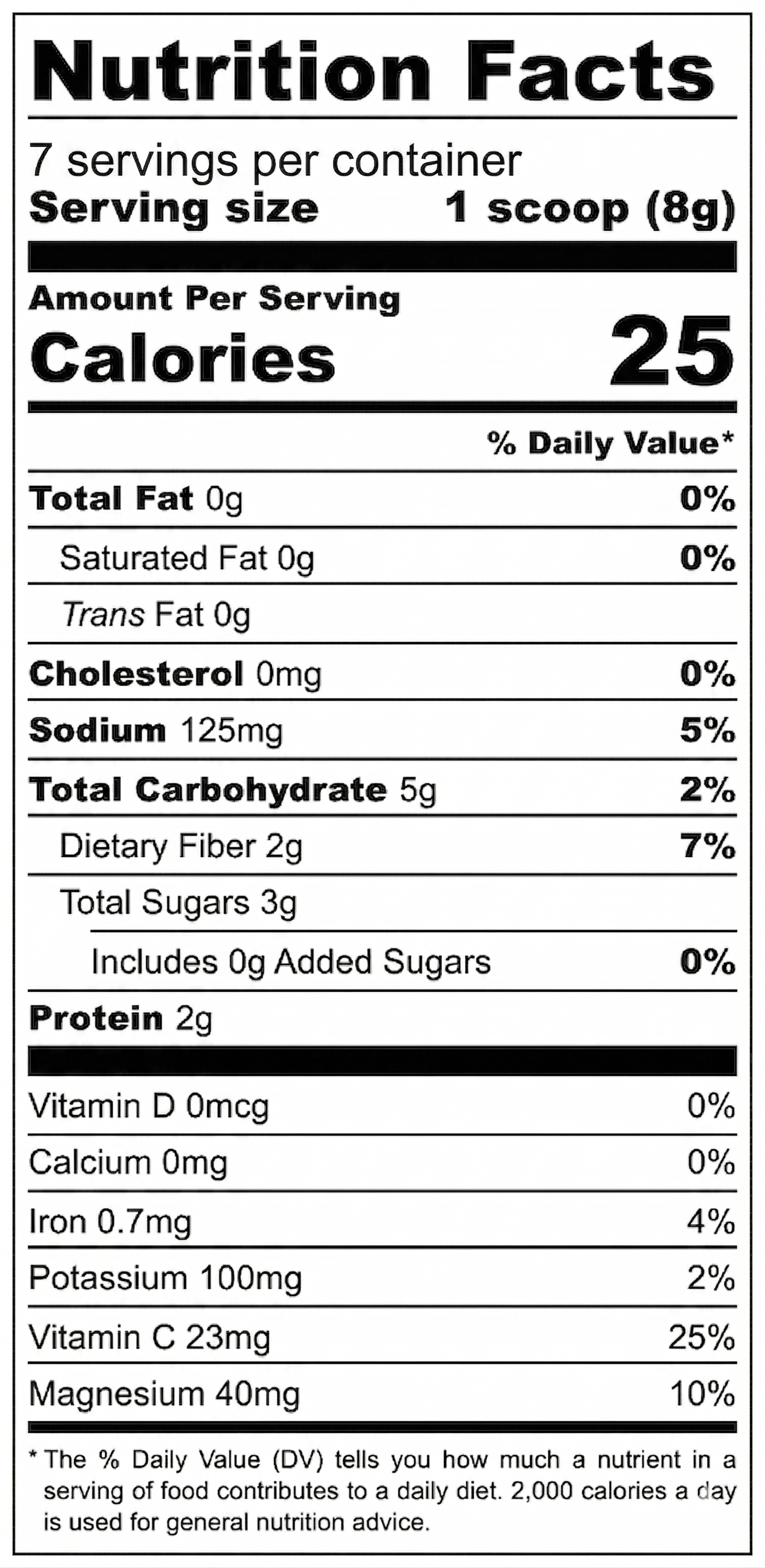 The Intro - 7 servings